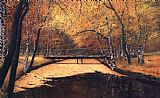 Autumn Canvas Paintings - landscape in autumn